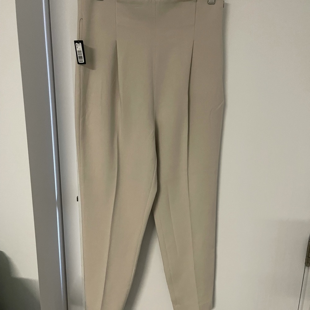Rw&co high waisted beige pants straight fit